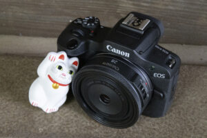 キヤノン EOS R100 初心者にピッタリのちいさな軽いカメラ｜金森玲奈